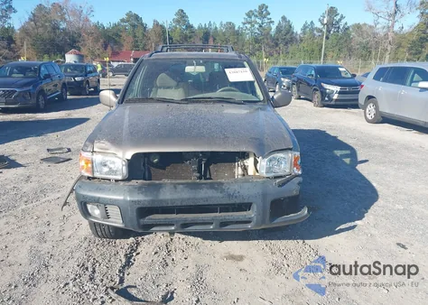 2002 Nissan Pathfinder Le из США, поврежденный, VIN JN8DR09X32W658312